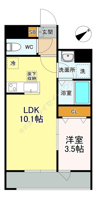 リーブルファイン淵野辺の間取り