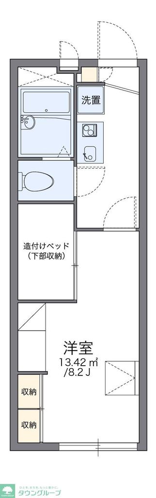 レオパレスＰｚａ　Ｆｉｏｒｅの間取り