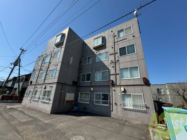 建物外観　札幌市北区北２７条西「パルコート」