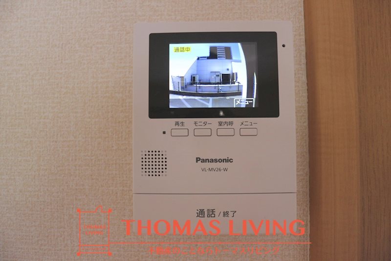 セキュリティ　モニター付きインターフォン