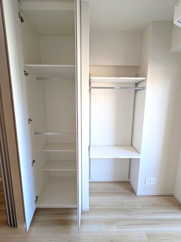 収納　洋室のクローゼット
