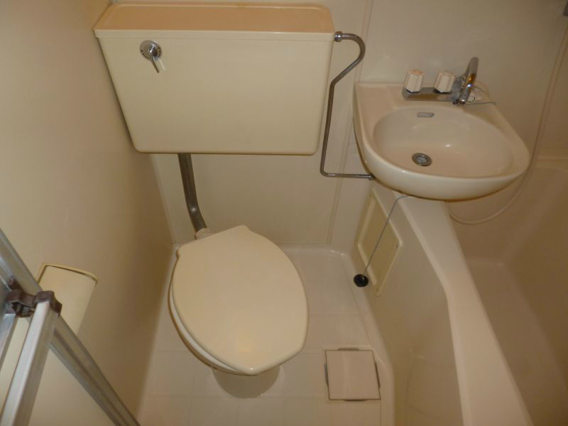 トイレ　掃除が楽なトイレです。