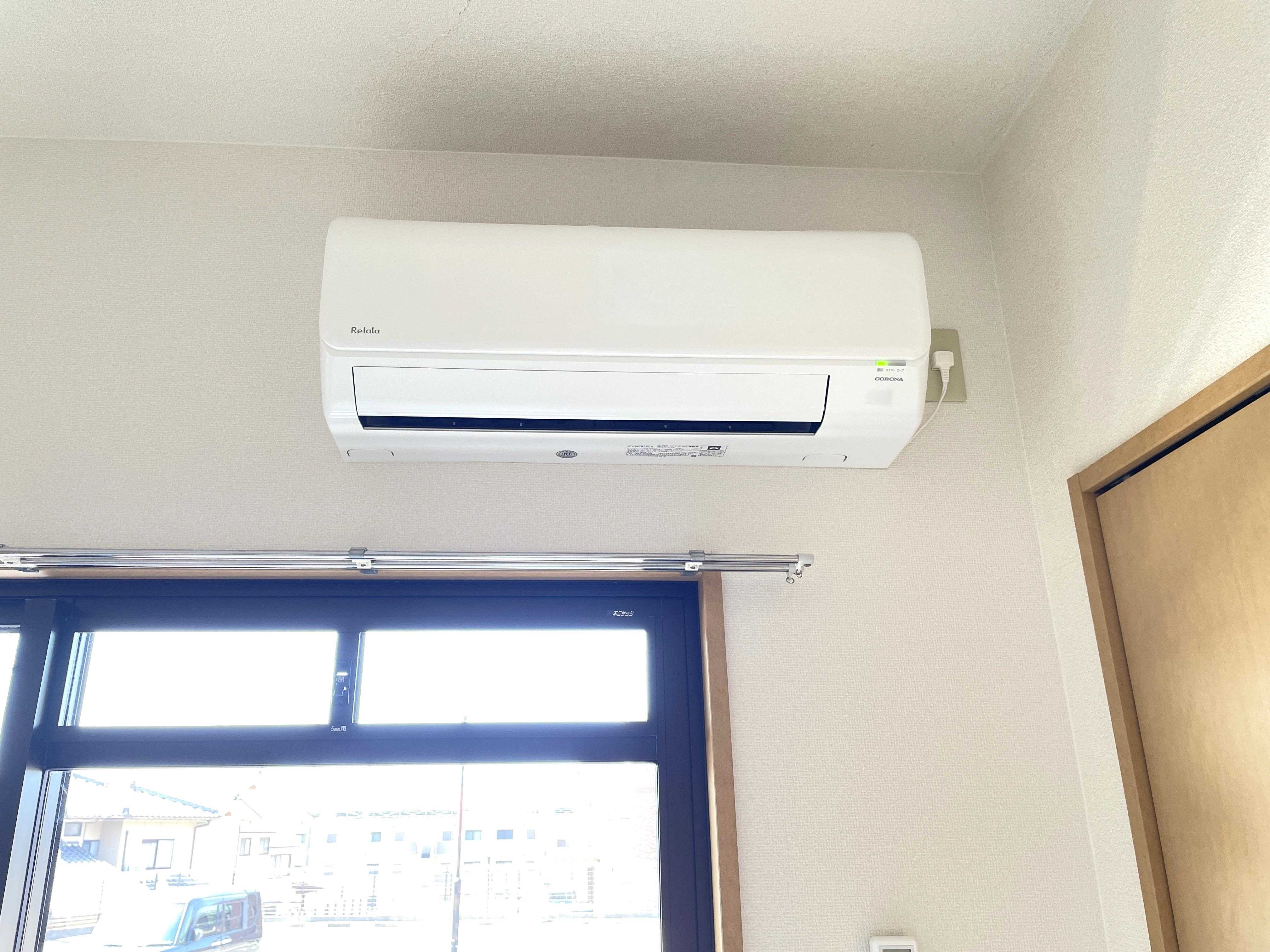 その他設備　エアコン（モデルルーム・反転）