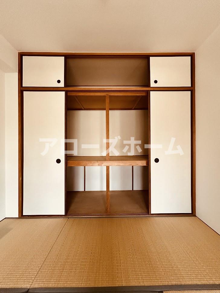 収納　※室内改装完了前の写真です。