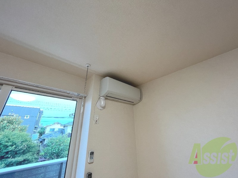 その他設備　エアコン付きです！夏でも冬でも安心ですね。