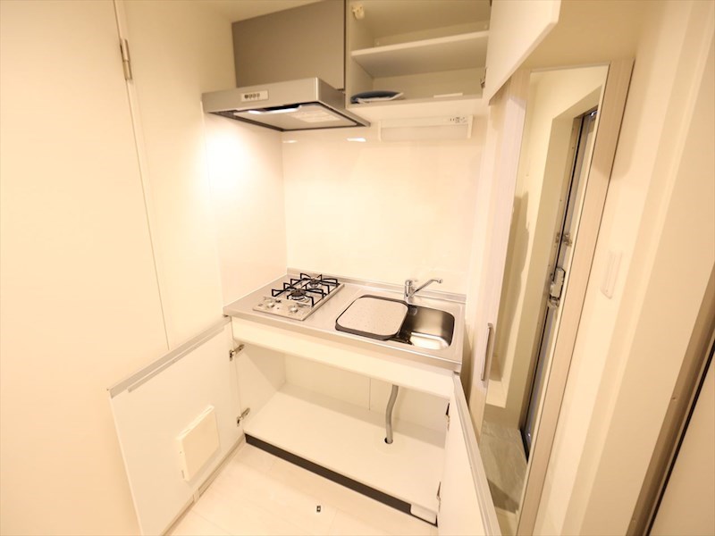 キッチン　システムキッチン（ガス2口コンロ付）