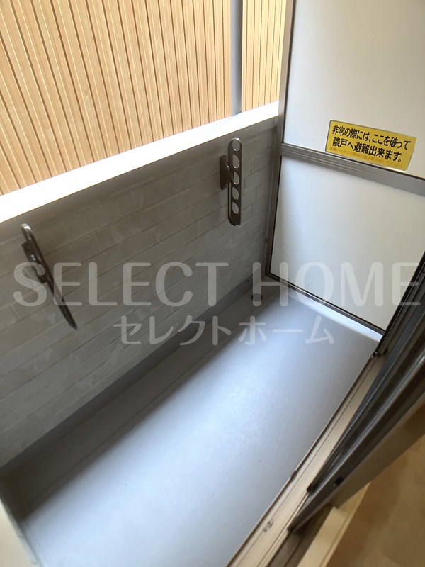 バルコニー　広々としたバルコニーです同型タイプ