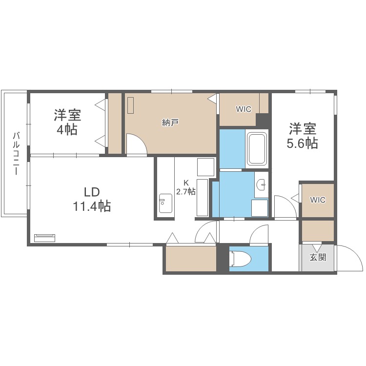 ＡＲＤＥＲ　Ｎ１１の間取り