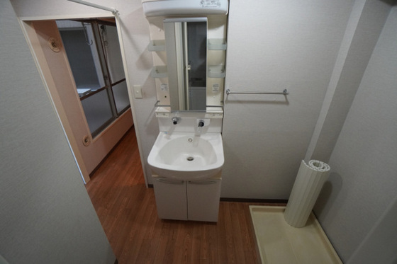 洗面設備　※別号室の写真です。