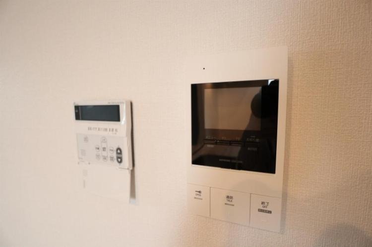 セキュリティ　防犯面に配慮したＴＶモニターホン付きです！