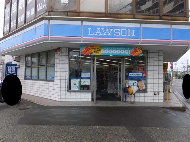 コンビニ　ローソン 武庫町一丁目店（コンビニ）まで528m