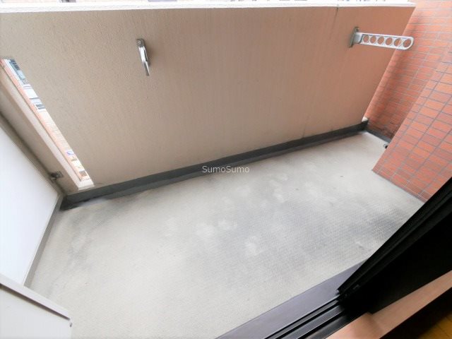 バルコニー　落ち着いた時間を過ごせるバルコニーです