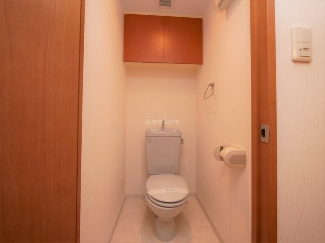 トイレ　ゆったりとした空間のトイレです