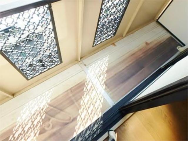 バルコニー　お洗濯もバッチリ