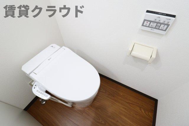 トイレ　ゆったりとした空間のトイレです