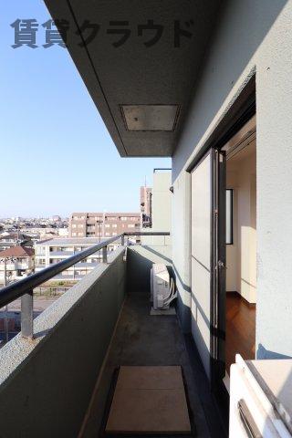 バルコニー　バルコニー付きです