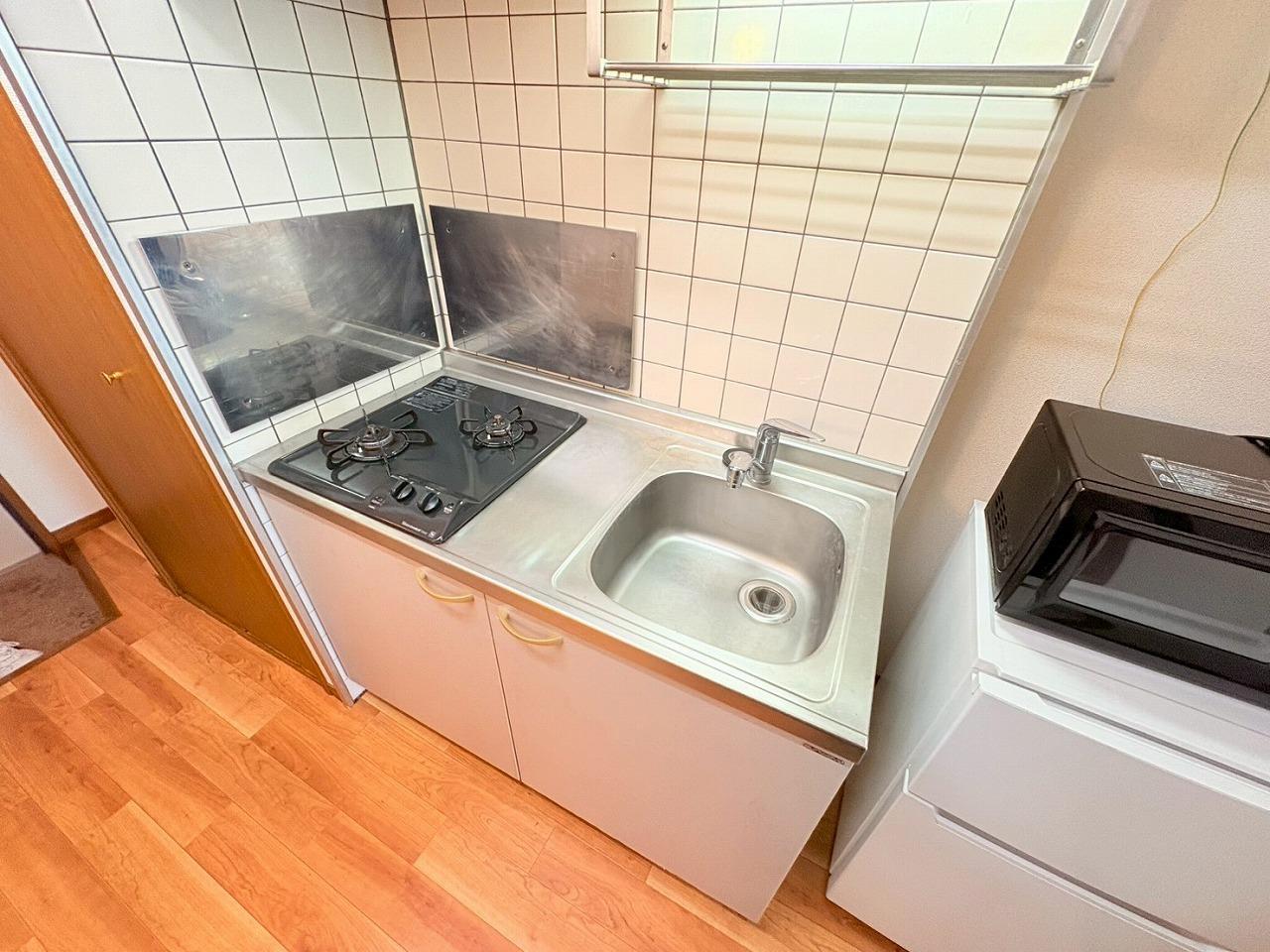 キッチン　嬉しい2口コンロ付きです★