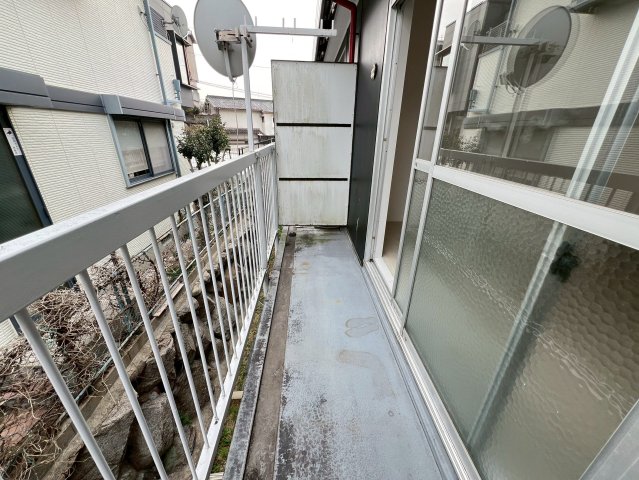 バルコニー　バルコニーがあります