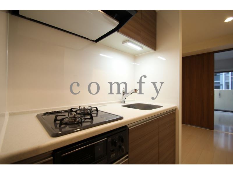 キッチン　使い勝手の良いシステムキッチン