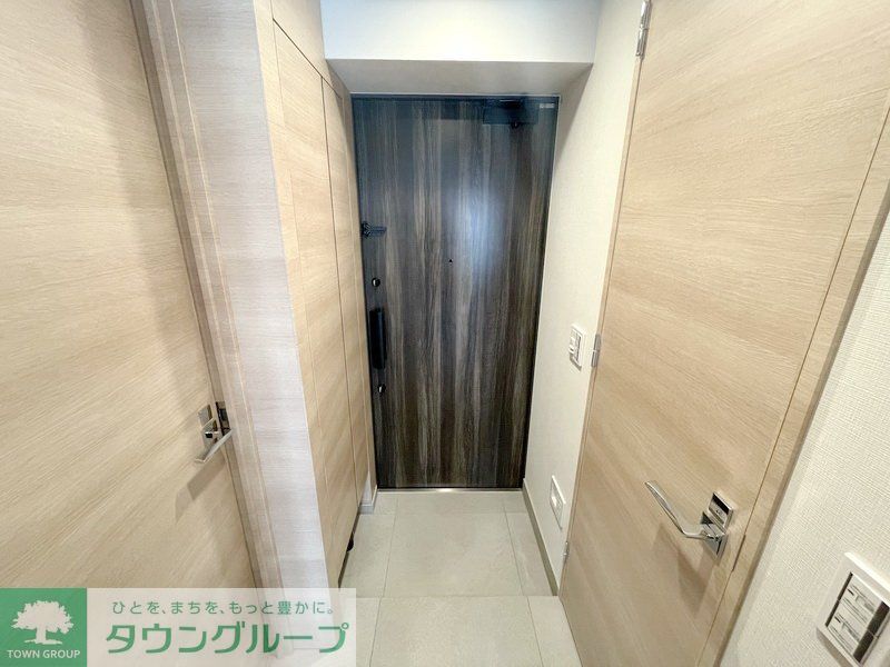 玄関　お問合せは(株)タウンハウジング赤坂店へ【03-5563-…