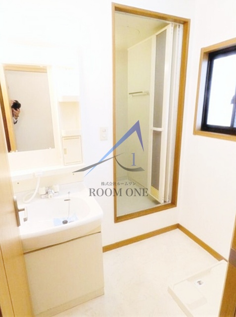 洗面設備　洗面台です。