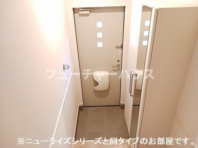 玄関　明るい玄関です