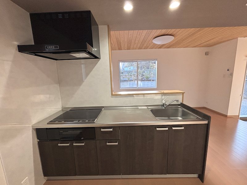 キッチン　IHで安心のシステムキッチン。