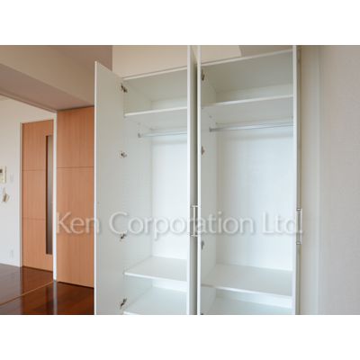 収納　同タイプ10階のお部屋を撮影。仕様が異なることがあります。