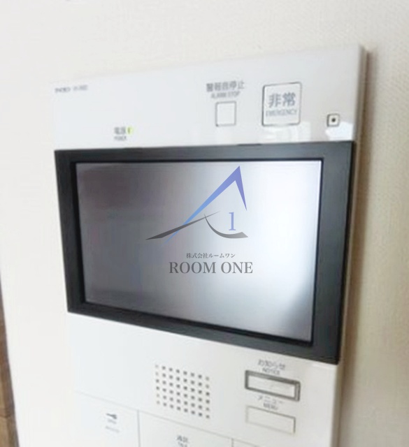 セキュリティ　モニター付きインターホンです。