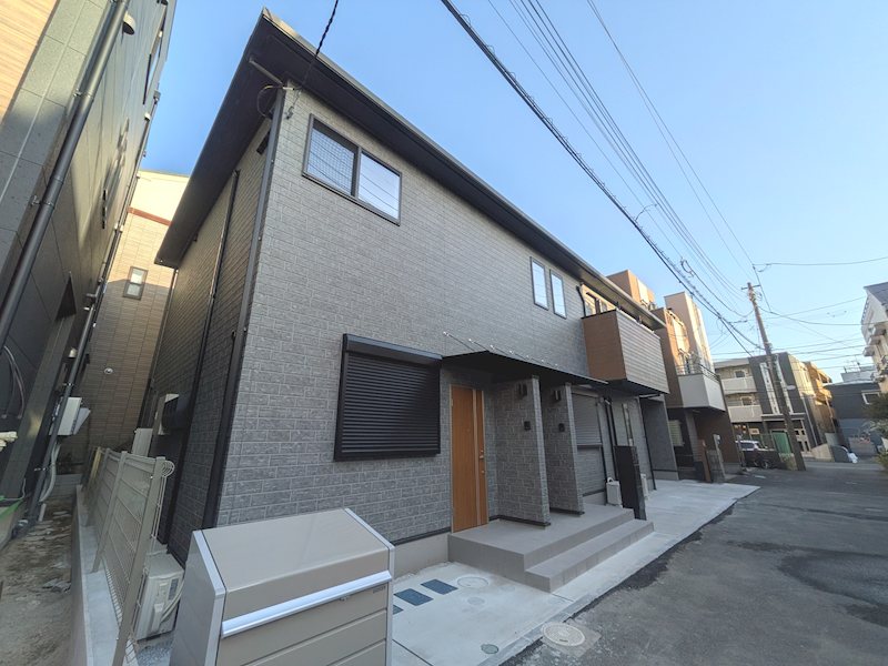 建物外観　現在　建築中　※2026年3月中旬完成予定