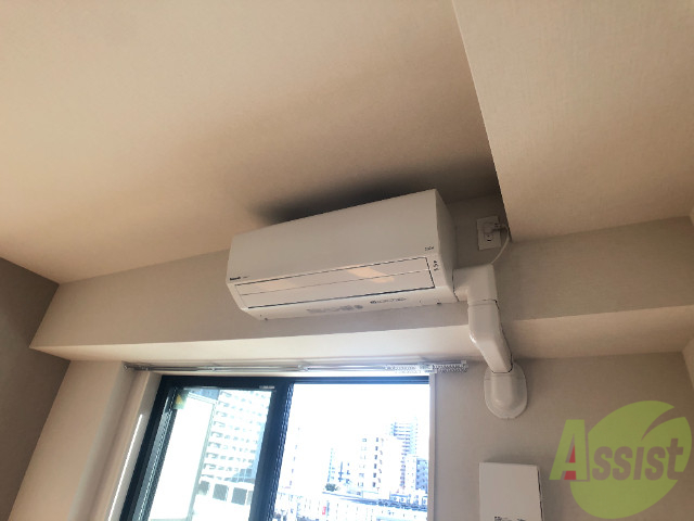 その他設備　エアコンが設置してありますので、寒暖対策もばっちり。