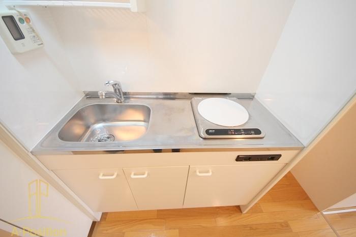 キッチン　オープンドア福島　デザイナーズマンション