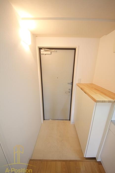 玄関　オープンドア福島　デザイナーズマンション