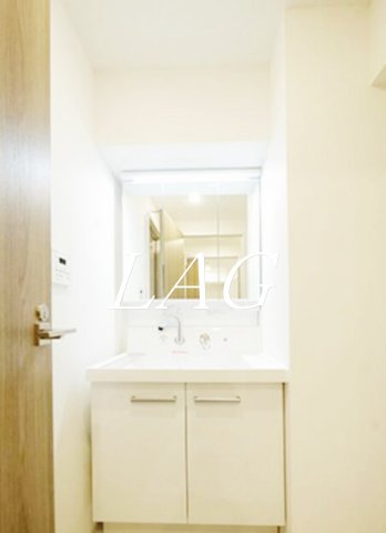 洗面設備　洗面台です。