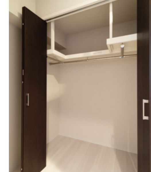 収納　大きなスペースがあり、収納には困りません