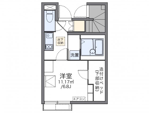 レオネクストさくらやIVの間取り写真