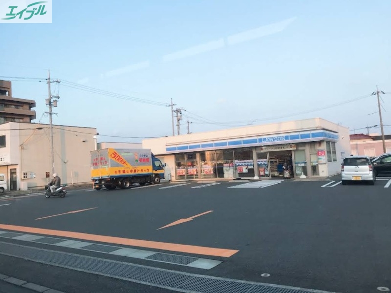 コンビニ　ローソン岡山新保店（コンビニ）まで168m
