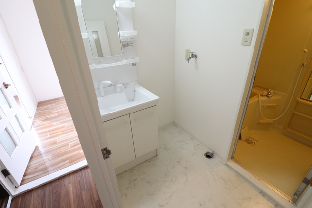 洗面設備　脱衣場