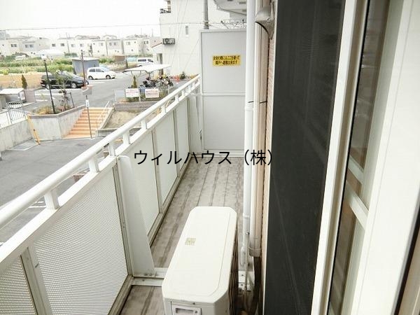 バルコニー　日当たり良好！