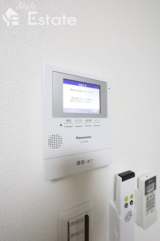 セキュリティ　モニター付きインターホン