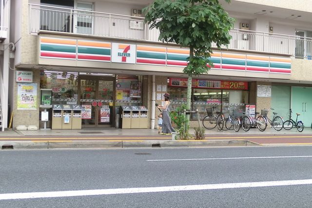 コンビニ　セブンイレブン千葉神明町店（コンビニ）まで670m