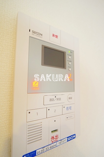 セキュリティ　SECOM完備で24時間365日安心です♪