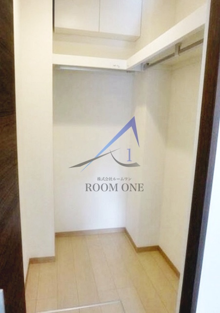 収納　ウォークインクローゼットです。