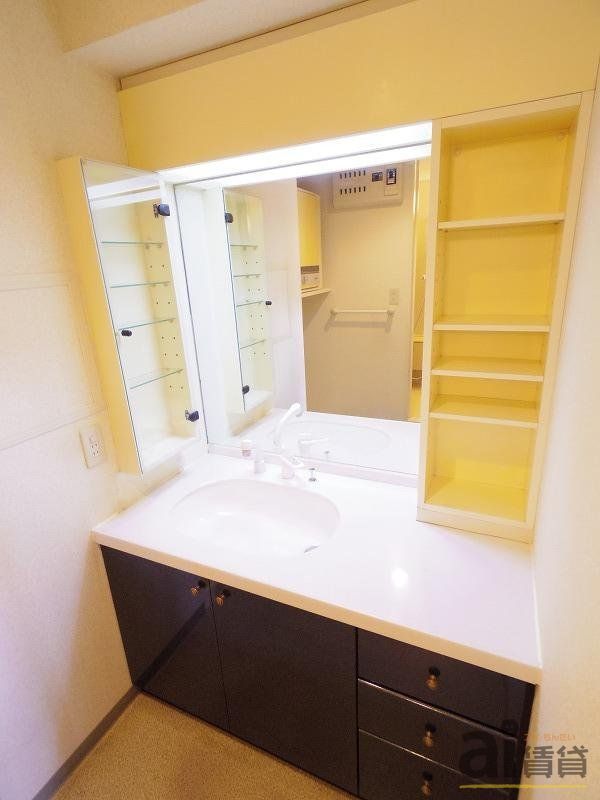 洗面設備　※別号室写真です