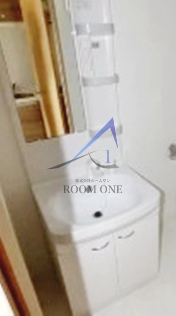 洗面設備　洗面台です。