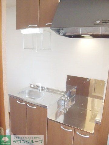 キッチン　ガスコンロ設置可