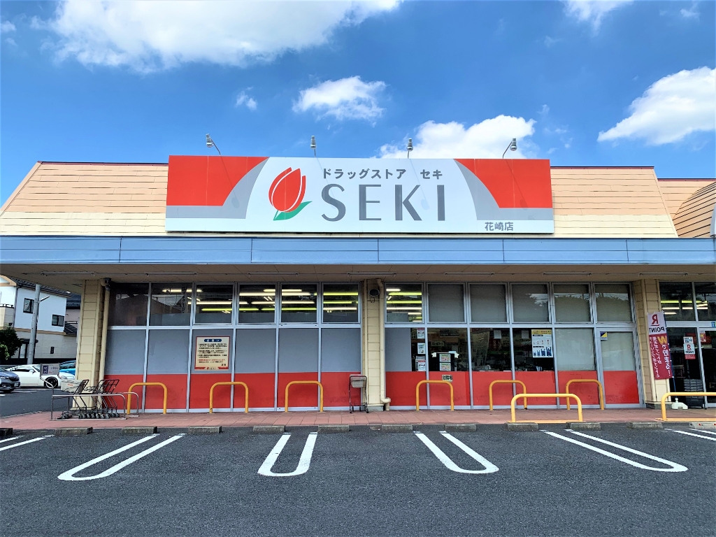 ドラックストア　ドラッグストアセキ 花崎店（ドラッグストア）まで678m