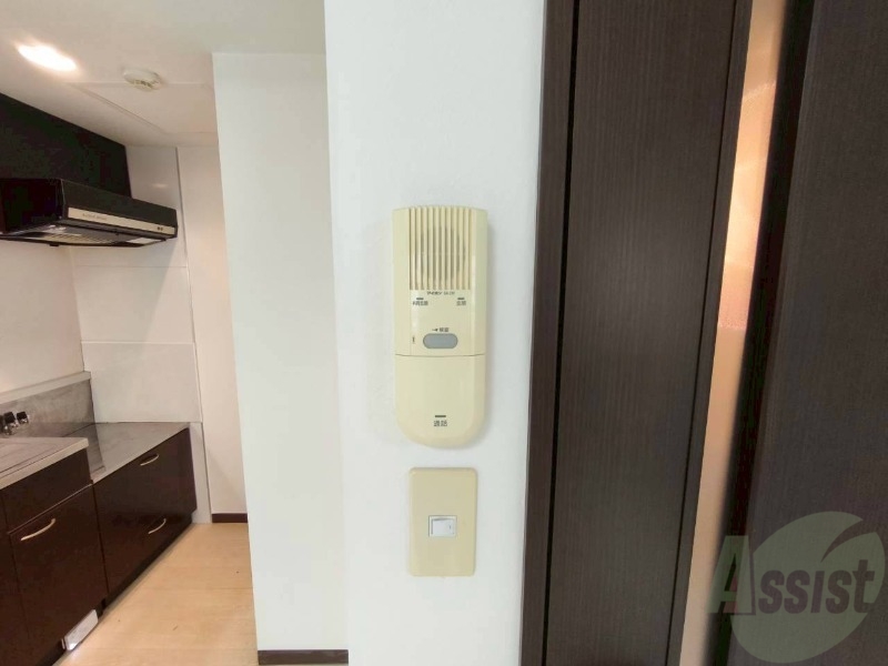 セキュリティ　インターホンは通話ができるので急な訪問があっても安心です