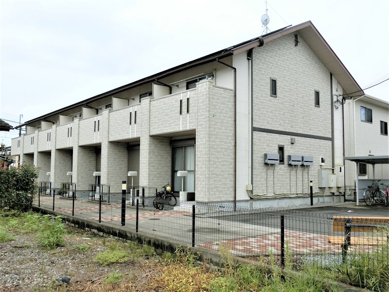 建物外観　ペットと暮らせるメゾネット物件です。