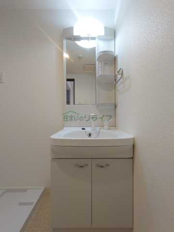 洗面設備　※参考写真です。同じ間取りの別部屋になります。